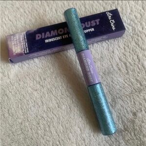 Lime Crime Diamond Dust Iridescent Glitter Eyeshadow & Brow Topper Winter Blue
